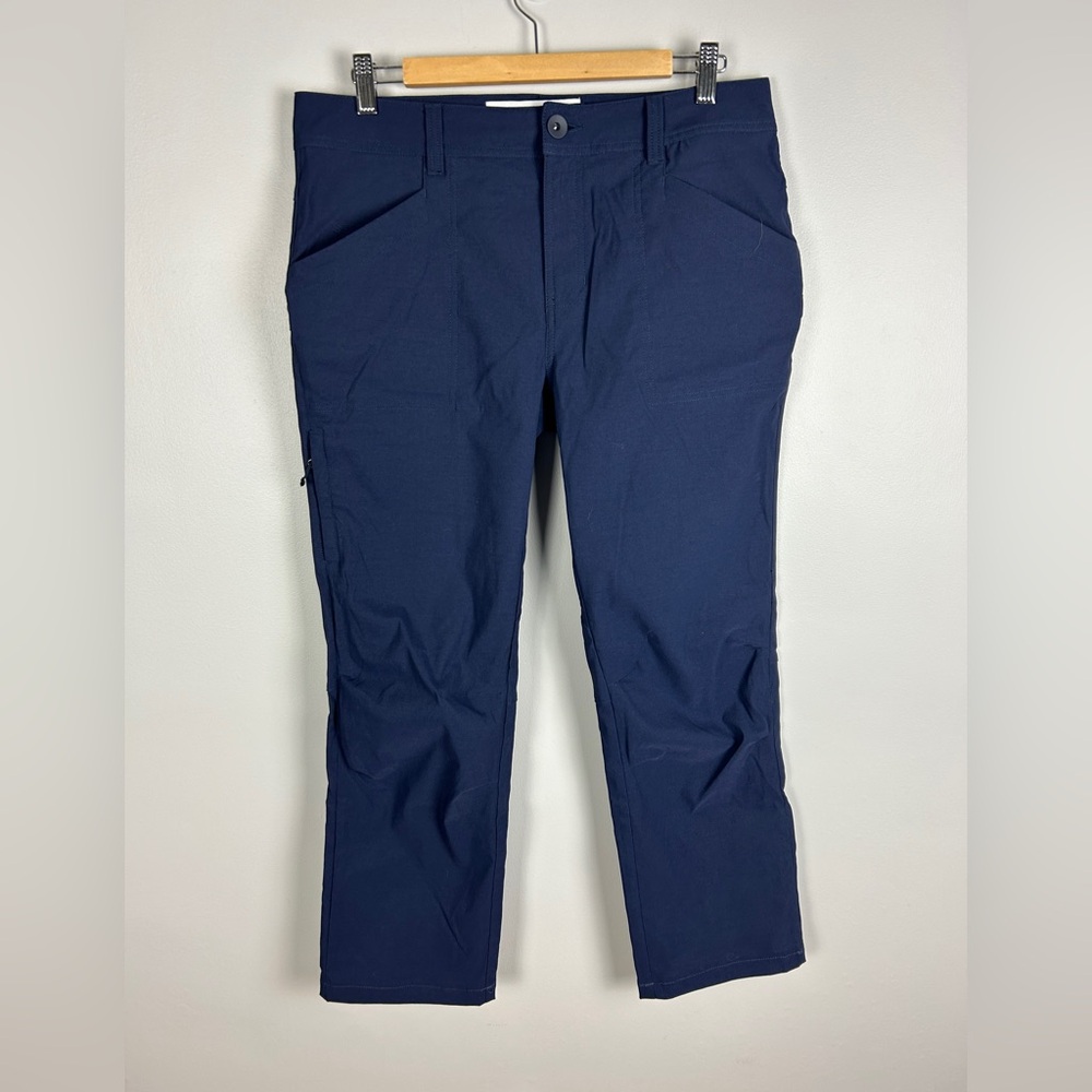 MEC Terena Stretch Hiking Pant Size 12 Blue Deep Navy Outdoors‎ Active